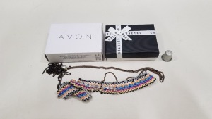 130 X BRAND NEW AVON ELETHIA COVETED MULTI LAYER CHOKERS