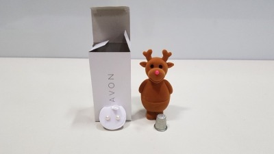 108 X BRAND NEW AVON ELVI FRESHWATER PEARL EARRINGS IN 2 BOXES