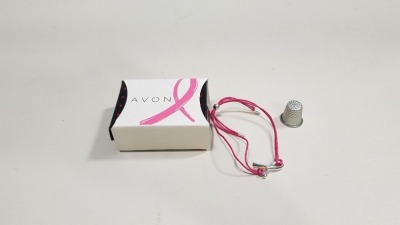 224 X BRAND NEW AVON DAWN BREAST CANCER CRUSADE FRIENDSHIP BRACELETS