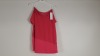 32 X BRAND NEW SOULUXE (MATALAN) PINK BOXY MESH T-SHIRT. SIZE S / M / L / XL - IN 2 BOXES