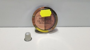 104 X BRAND NEW MAX FACTOR X MIRACLE GLOW DUO PRO ILLUMINATORS
