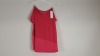32 X BRAND NEW SOULUXE (MATALAN) PINK BOXY MESH T-SHIRT. SIZE S / M / L / XL - IN 2 BOXES