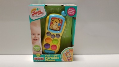 72 X BRAND NEW MY PRECIOUS BABY MUSIC & LIGHTS PORTABLE PHONES