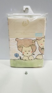 32 X BRAND NEW FLANNELETTE COT SHEETS 60 X 120CM IN 2 BOXES