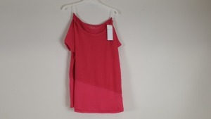 32 X BRAND NEW SOULUXE (MATALAN) PINK BOXY MESH T-SHIRT. SIZE S / M / L / XL - IN 2 BOXES