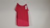32 X BRAND NEW SOULUXE (MATALAN) PINK BOXY MESH T-SHIRT. SIZE S / M / L / XL - IN 2 BOXES