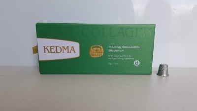 2 X BRAND NEW KEDMA MARINE COLLAGEN BOOSTER WITH DEAD SEA MINERALS AND AGE-DEFYING INGREDIENTS. (50G) TOTAL RRP $1,319.90