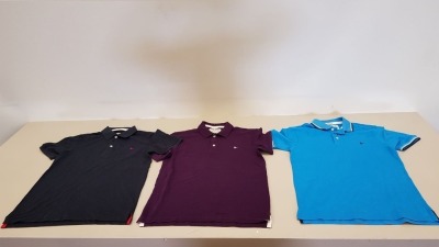 20 X BRAND NEW JACK WILLS POLO SHIRTS IN VARIOUS STYLES AND COLOURS SIZE MEDIUM