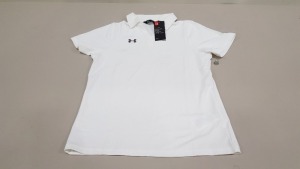 15 X BRAND NEW UNDER ARMOUR WOMENS SPORTS POLO SHIRTS SIZE MEDIUM