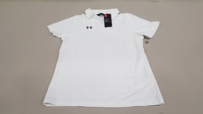 15 X BRAND NEW UNDER ARMOUR WOMENS SPORTS POLO SHIRTS SIZE SMALL