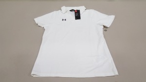 15 X BRAND NEW UNDER ARMOUR WOMENS SPORTS POLO SHIRTS SIZE SMALL