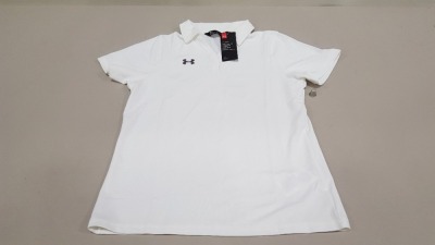 15 X BRAND NEW UNDER ARMOUR WOMENS SPORTS POLO SHIRTS SIZE SMALL