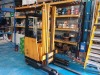 JUNGHEINRICH ELECTRIC REACH TRUCK WITH CHARGER, 4,955 WORKING HOURS (LOTS 4001-4041 ARE LOCATED IN GATESHEAD - COLLECTION WILL BE THURSDAY 2ND SEPTEMBER ONLY BY APPOINTMENT - FULL DETAILS WILL BE PROVIDED TO WINNING BIDDERS)