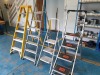 FOUR VARIOUS STEP LADDERS (LOTS 4001-4041 ARE LOCATED IN GATESHEAD - COLLECTION WILL BE THURSDAY 2ND SEPTEMBER ONLY BY APPOINTMENT - FULL DETAILS WILL BE PROVIDED TO WINNING BIDDERS)