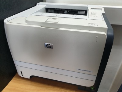 HP LASER JET P2055dn PRINTER (LOTS 4001-4041 ARE LOCATED IN GATESHEAD - COLLECTION WILL BE THURSDAY 2ND SEPTEMBER ONLY BY APPOINTMENT - FULL DETAILS WILL BE PROVIDED TO WINNING BIDDERS)