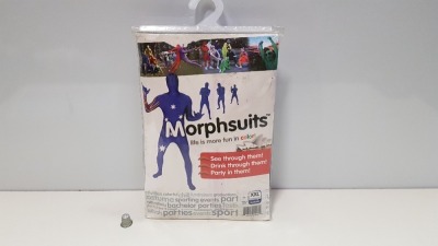20 X BRAND NEW AUSTRALIA FLAG MORPHSUITS (SIZE XXL) - IN 1 TRAY