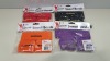 APPROX 400 X BRAND NEW MORPHSUITS SWEATBANDS IN VARIOUS COLOURS - IN 6 BOXES