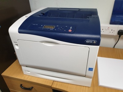 XEROX PHASER 7100 PRINTER(LOTS 4001-4041 ARE LOCATED IN GATESHEAD - COLLECTION WILL BE THURSDAY 2ND SEPTEMBER ONLY BY APPOINTMENT - FULL DETAILS WILL BE PROVIDED TO WINNING BIDDERS)