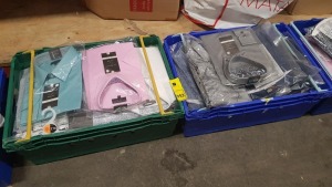 40 X BRAND NEW TAYLOR & WRIGHT SHIRTS IN VARIOUS COLOURS, STYLES AND SIZES IN 2 TRAYS (NOT INCLUDED)