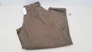 10 X BRAND NEW TOPSHOP KHAKI PANTS UK SIZE 8 RRP £36.00 (TOTAL RRP £360.00)