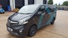 BLACK VAUXHALL VIVARO 2700 SPORTIVE CDTI. ( DIESEL ) Reg : DL15 WKP Mileage : 101285 Details: WITH 1 KEY, WITH V5, MOT UNTIL 26/05/2022, ENGINE SIZE: 1598CC, AIRCONDITIONING, CRUISE CONTROL, REVERSING SENSORS - 4