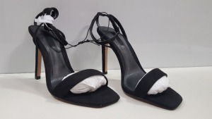 30 X BRAND NEW TOPSHOP WF SASKIA BLACK HIGH HEELS UK SIZE 5 RRP £29.00 (TOTAL RRP £870.00)