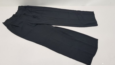 17 X BRAND NEW DOROTHY PERKINS CURVE BLACK ELASTIC TROUSERS/PANTS SIZE UK 22 RRP-£28.00 PP TOTAL RRP-£476.00