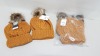 20 X BRAND NEW SETS OF 2 GEORGE CLOTHING KNITTED BOBBLE HATS