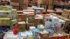 LARGE QUANTITY ASSORTED LOT CONTAINING PET SHOWER SPRAYER, GREATIME STRETCH SLIPCOVERS, LUNCH BOX, MOUSE TRAP, SOAP DISPENSER, WIRELESS CAR MOUNT CHARGER, CAT TOYS, POOP BAGS ETC