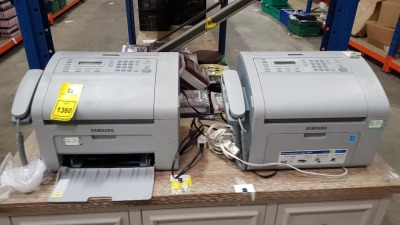 2 X SAMSUNG MONOCHROME LASER MFP FAX MACHINE (SF-760P)