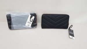 60 X BRAND NEW GEORGE BLACK PURSES