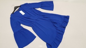 14 X BRAND NEW MISS SELFRIDGE BLUE DRESSES UK SIZE 14 RRP £35.00 (TOTAL RRP £490.00)