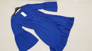 14 X BRAND NEW MISS SELFRIDGE BLUE DRESSES UK SIZE 12 RRP £35.00 (TOTAL RRP £490.00)