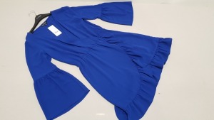 14 X BRAND NEW MISS SELFRIDGE BLUE DRESSES UK SIZE 12 RRP £35.00 (TOTAL RRP £490.00)