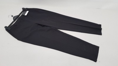 20 X BRAND NEW DOROTHY PERKINS BLACK ANKLE GRAZER TROUSERS UK SIZE 16 RRP £20.00 (TOTAL RRP £400.00)
