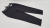20 X BRAND NEW DOROTHY PERKINS BLACK ANKLE GRAZER TROUSERS UK SIZE 12 AND 16 RRP £20.00 (TOTAL RRP £400.00)