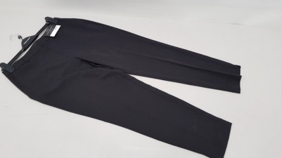 20 X BRAND NEW DOROTHY PERKINS BLACK ANKLE GRAZER TROUSERS UK SIZE 12 RRP £20.00 (TOTAL RRP £400.00)