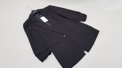 10 X BRAND NEW MISS SELFRIDGE BLACK BLAZERS UK SIZE 8 RRP £35.00 (TOTAL RRP £350.00)