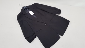 10 X BRAND NEW MISS SELFRIDGE BLACK BLAZERS UK SIZE 10 RRP £35.00 (TOTAL RRP £350.00)