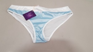 100 X BRAND NEW LORNA DREW ALEXA BRIEFS IN ICE BLUE SIZE EXTRA LARGE