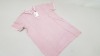 40 X BRAND NEW KIOMI DIRTY STYLED PINK POLO SHIRTS SIZE SMALL