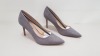 25 X BRAND NEW DOROTHY PERKINS GREY DELI HIGH HEELED SHOES SIZE 4 RRP £23.00 (TOTAL RRP £575.00)