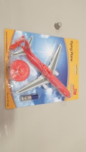 48 X BRAND NEW FLYING PLANE TOY - BATTERY IS INCLUDED - AIRTURKEY DESIGN (FPFP164BL) - IN 1 CARTON -
