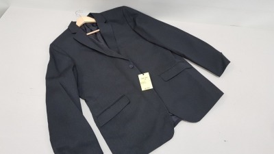 8 X BRAND NEW JOHN LEWIS SMART SIXTH FORM CHARCOAL JACKETS SIZE 44 RRP £47.00 (TOTAL RRP £376.00)