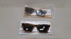 80 X BRAND NEW TOPSHOP TORTOISE SHELL SUNGLASSES RRP £7.00 (TOTAL RRP £560.00)