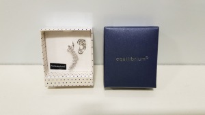 40 X BRAND NEW BOXED EQUILIBRIUM JEWELLERY EAR PIECE - IN 2 BOXES