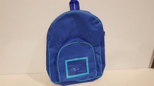 100 X BRAND NEW BLUE TTS SCHOOL BAGS - IN 5 BOXES