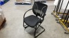 4 X BRAND NEW HIGH QUAILTY BLACK OFFICE CHAIRS - ON ONE PALLET