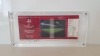 3 X ITEMS OF MANCHESTER UNITED MEMORABILIA TO INCLUDE - 2 X UEFA CHAMPIONS LEAGUE 1997/98 & 1998/99 SEASON TEAM PIN BADGES IN LIMITED EDITION CASE AND A FRAMED TICKET STUBB FROM THE JUVENTUS VS MILAN AC GAME HELD AT OLD TRAFFORD ON THE 28TH MAY 2003 - 2