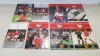 COMPLETE COLLECTION OF MANCHESTER UNITED HOME GAME PROGRAMS FROM THE 1998/99 TREBLE WINNING SEASON INCLUDING - CHAMPIONS LEAGUE, FA CUP WITH BOTH FINALS IN GOOD CONDITION